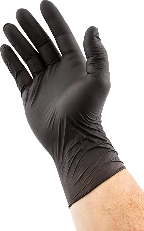 Nitrile Gloves - Black 2
