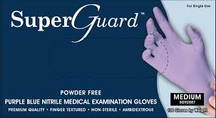 Nitrile Gloves - Purple