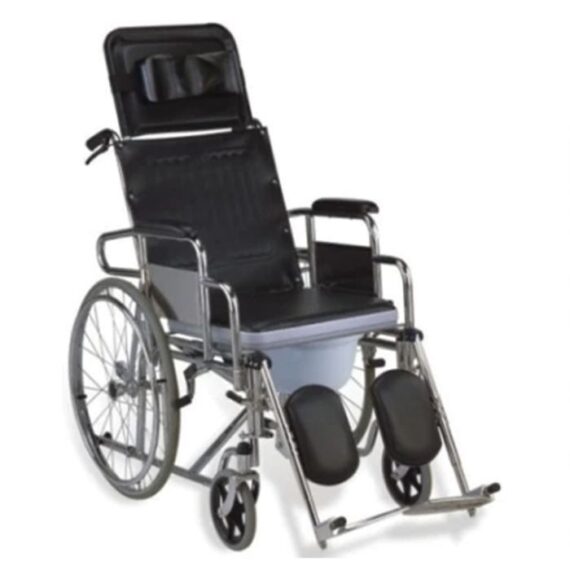commode wheelchair reclining