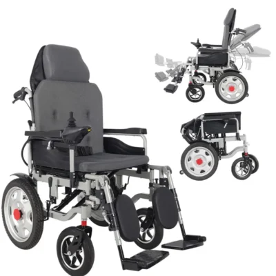 Long Back Rest Electric Wheelchair
